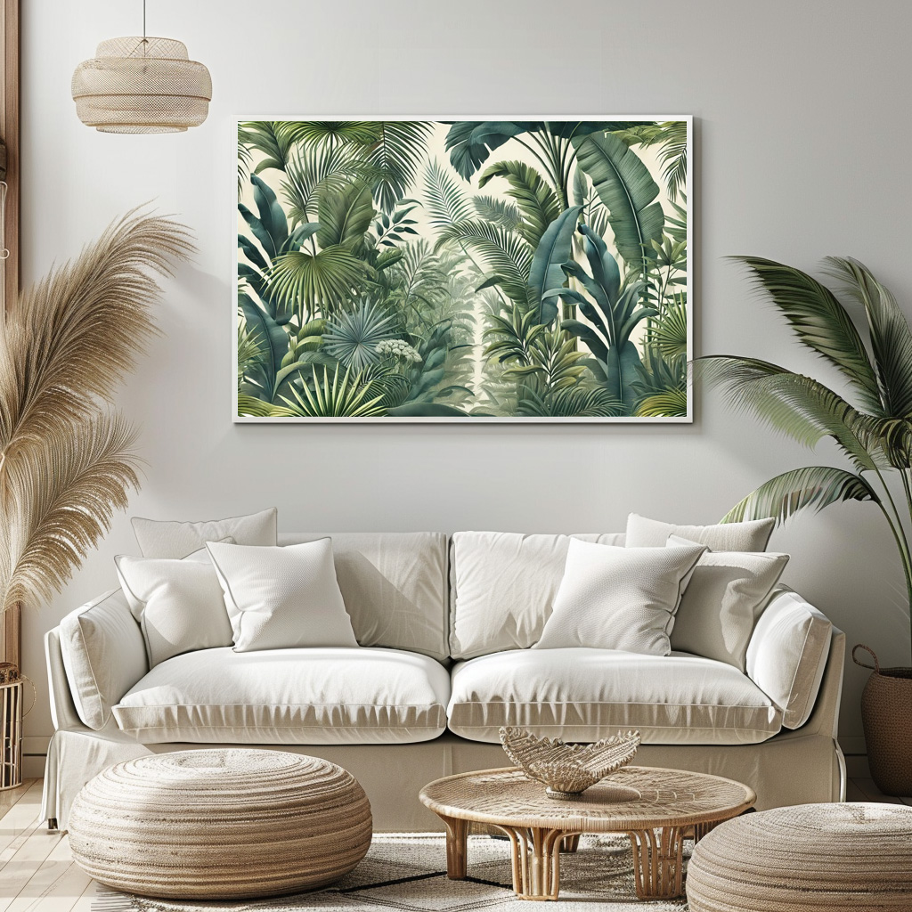 Poster: Exotic Leafy Paradise – Bild 2
