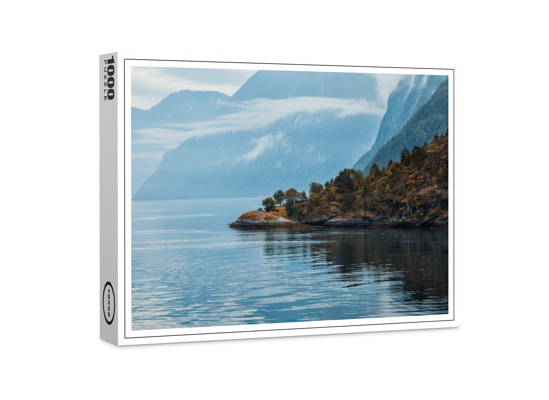 raxxa Premium-Puzzle: Fjord 1