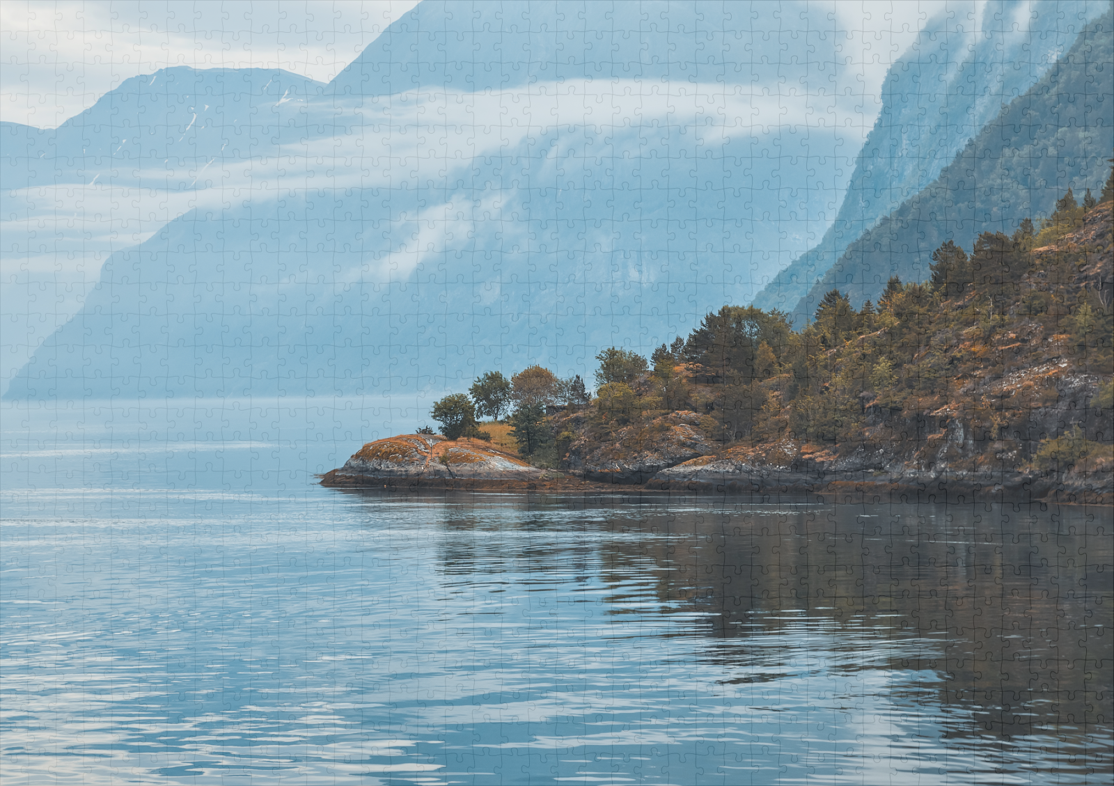 raxxa Premium-Puzzle: Fjord 1 - immagine 2