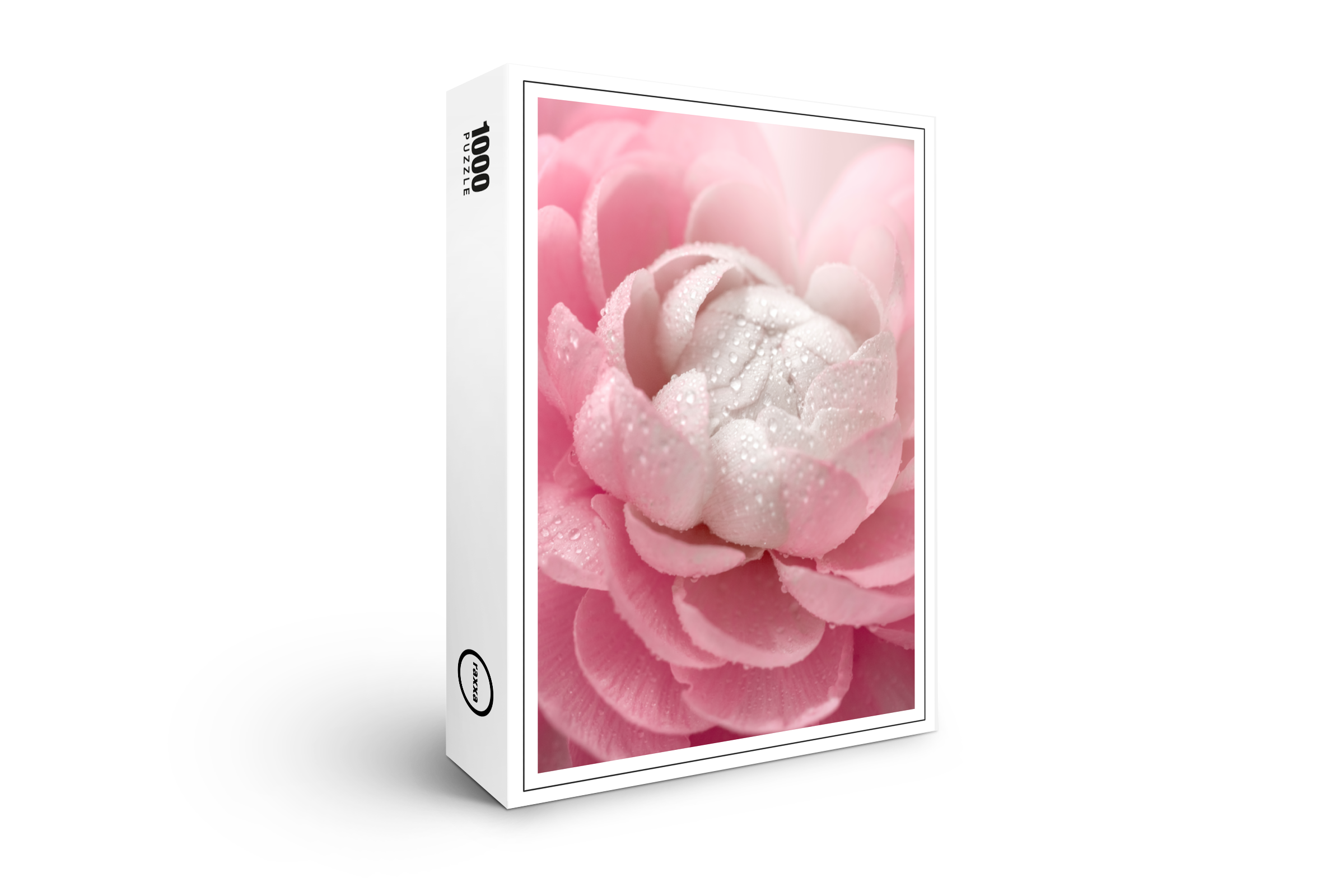 raxxa Premium-Puzzle: Zarte Blume