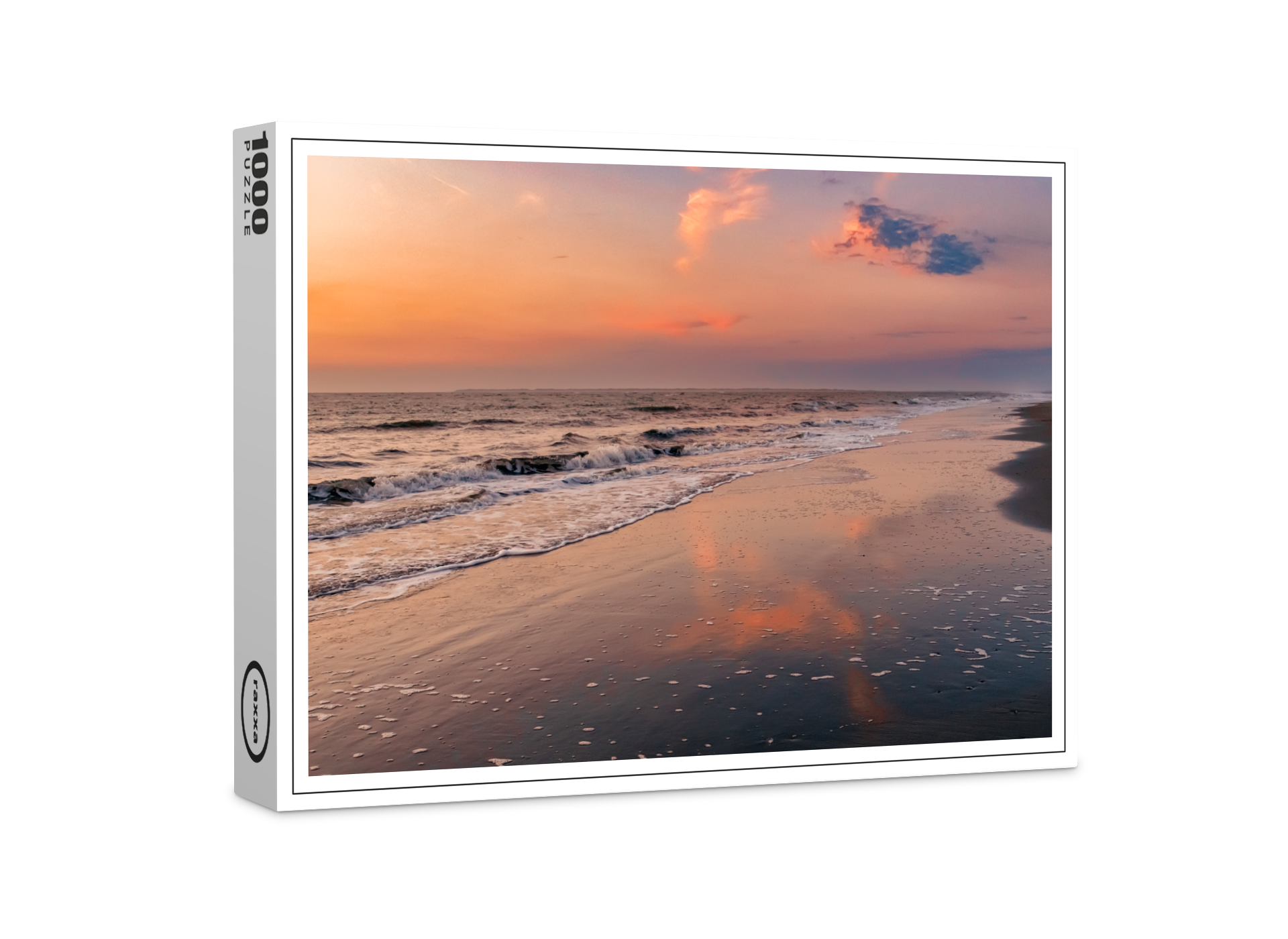 raxxa Premium-Puzzle: Sonnenuntergang am Meer
