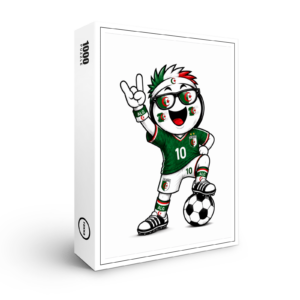 raxxa Premium-Puzzle: WM 2026 - Algerien