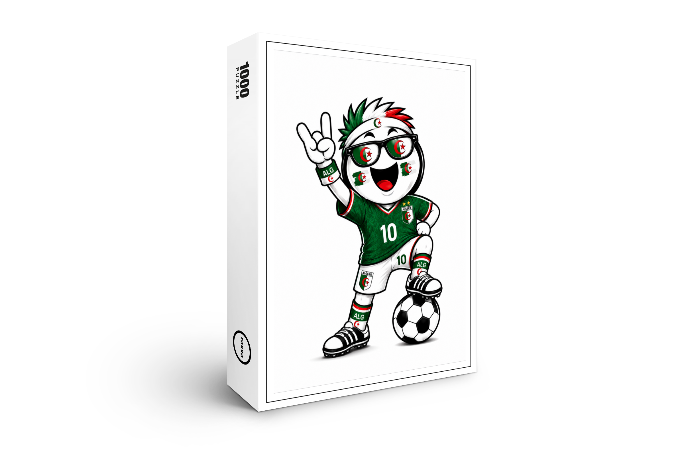 raxxa Premium-Puzzle: WM 2026 - Algerien