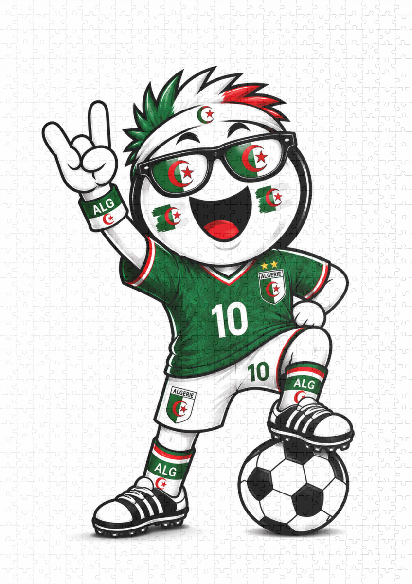 raxxa Premium-Puzzle: WM 2026 - Algerien - Image 2