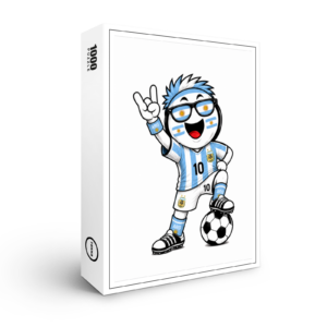 raxxa Premium-Puzzle: WM 2026 - Argentienien