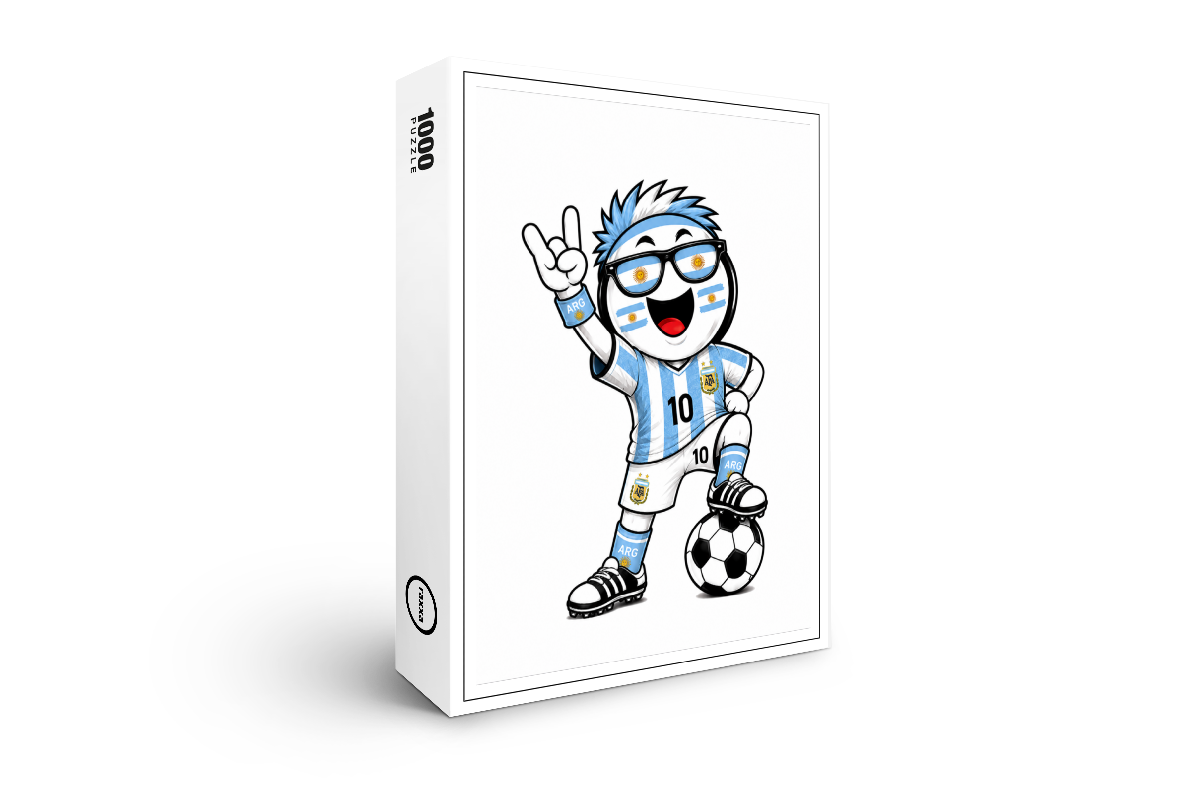 raxxa Premium-Puzzle: WM 2026 - Argentienien