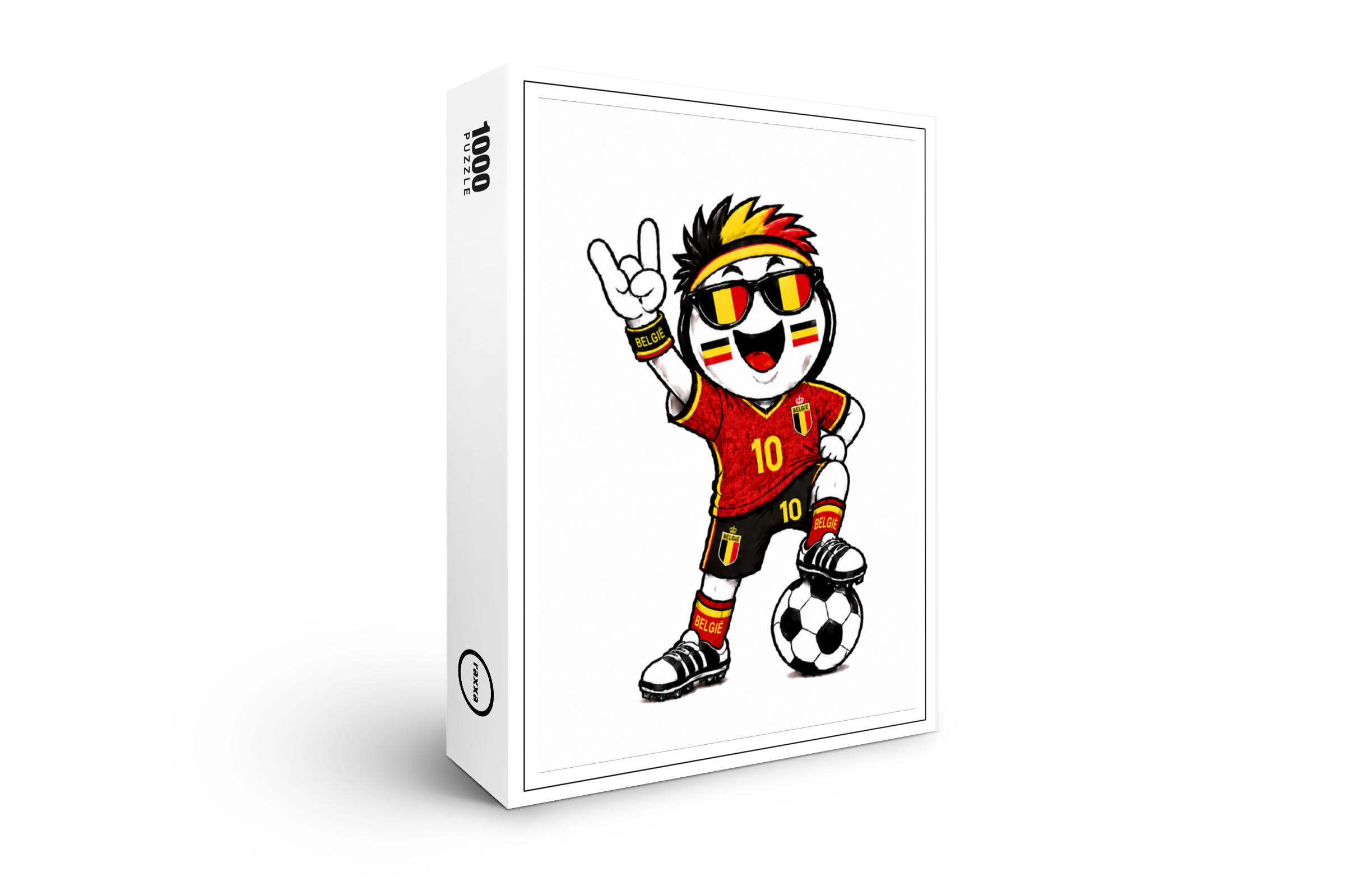 raxxa Premium-Puzzle: WM 2026 - Belgien