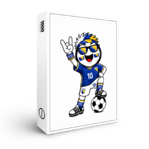 raxxa Premium-Puzzle: WM 2026 - Bosnien-Herzegowina