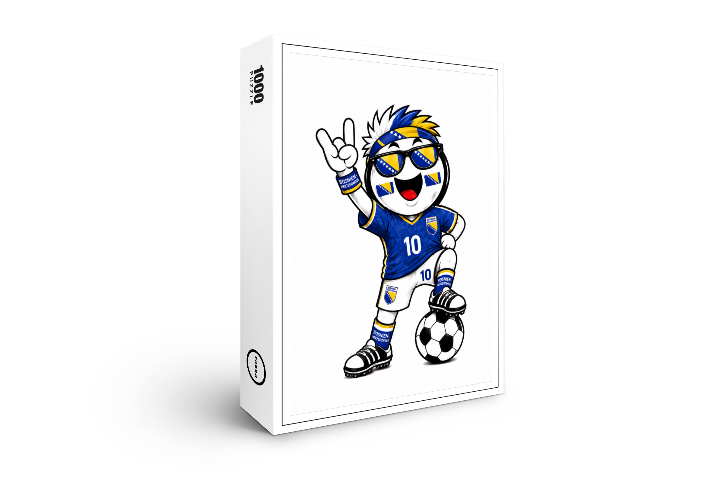 raxxa Premium-Puzzle: WM 2026 - Bosnien-Herzegowina