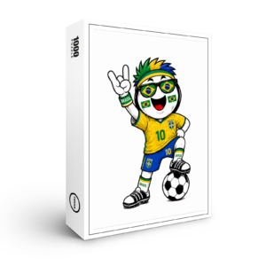 raxxa Premium-Puzzle: WM 2026 - Brasilien