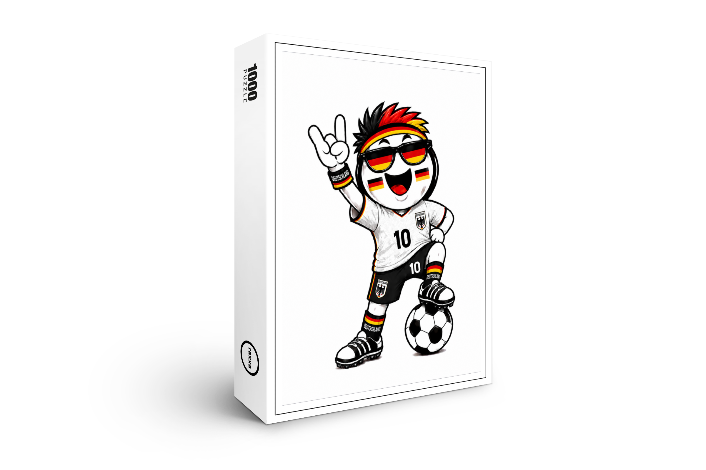 raxxa Premium-Puzzle: WM 2026 - Deutschland