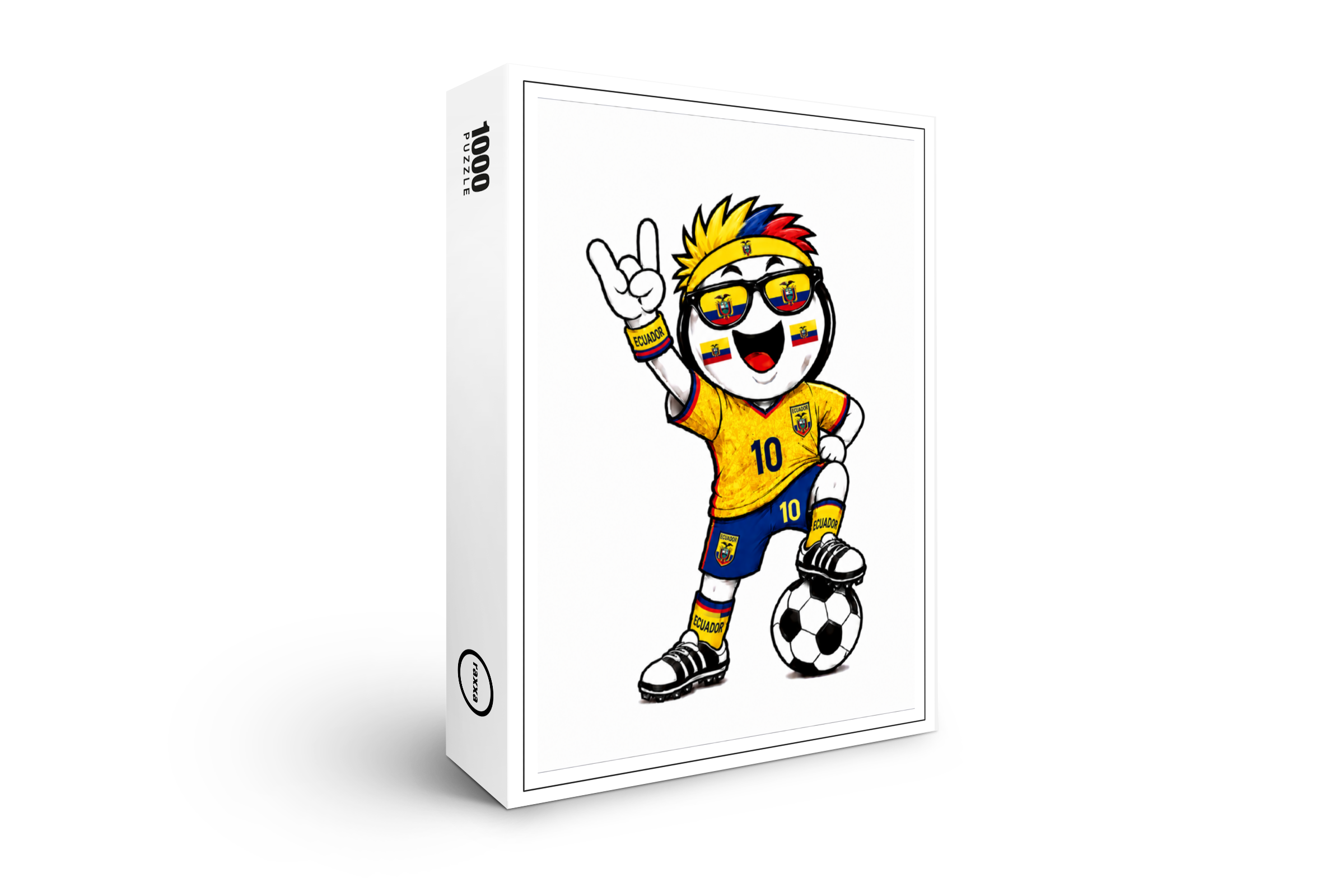 raxxa Premium-Puzzle: WM 2026 - Ecuador