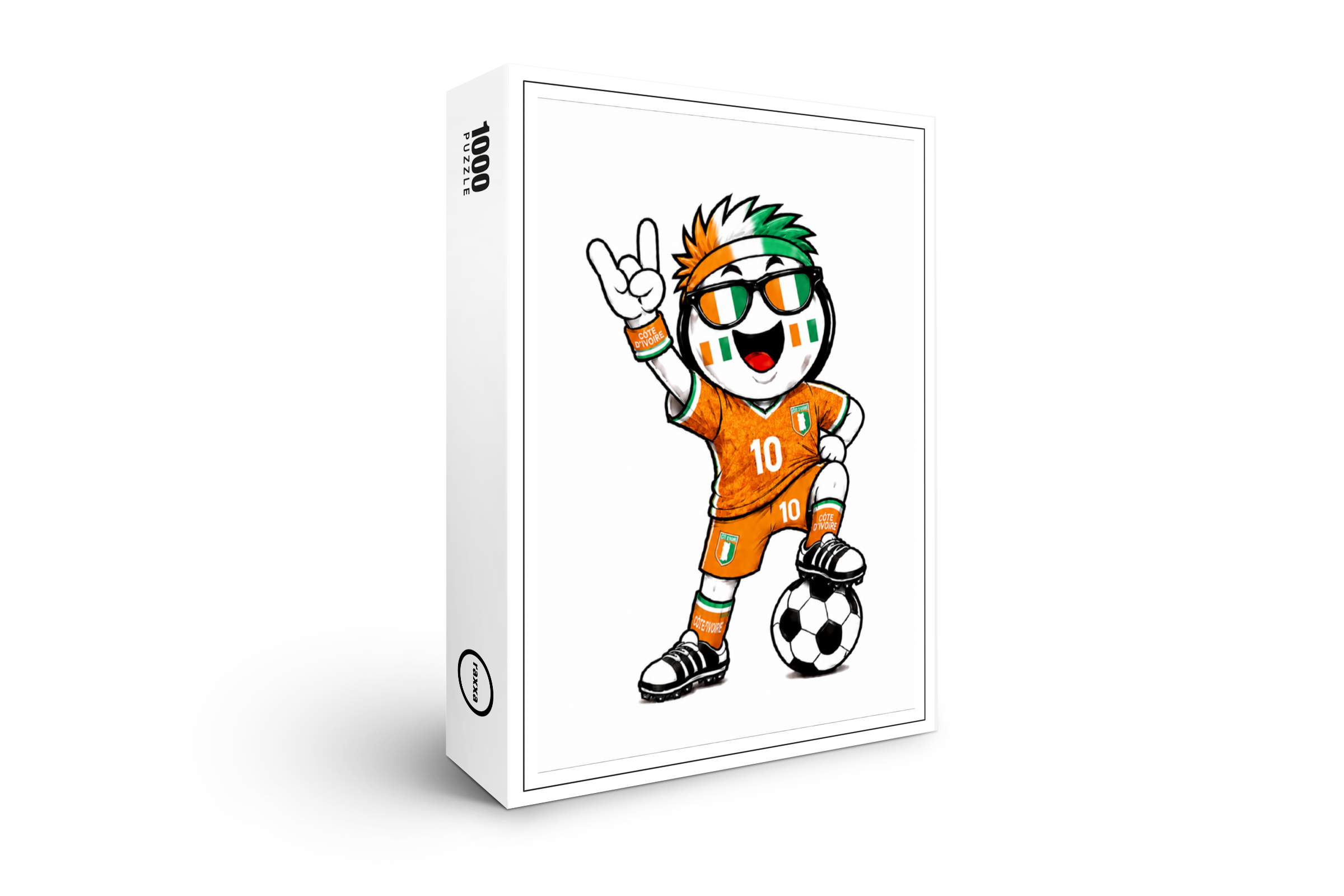 raxxa Premium-Puzzle: WM 2026 - Elfenbeinküste