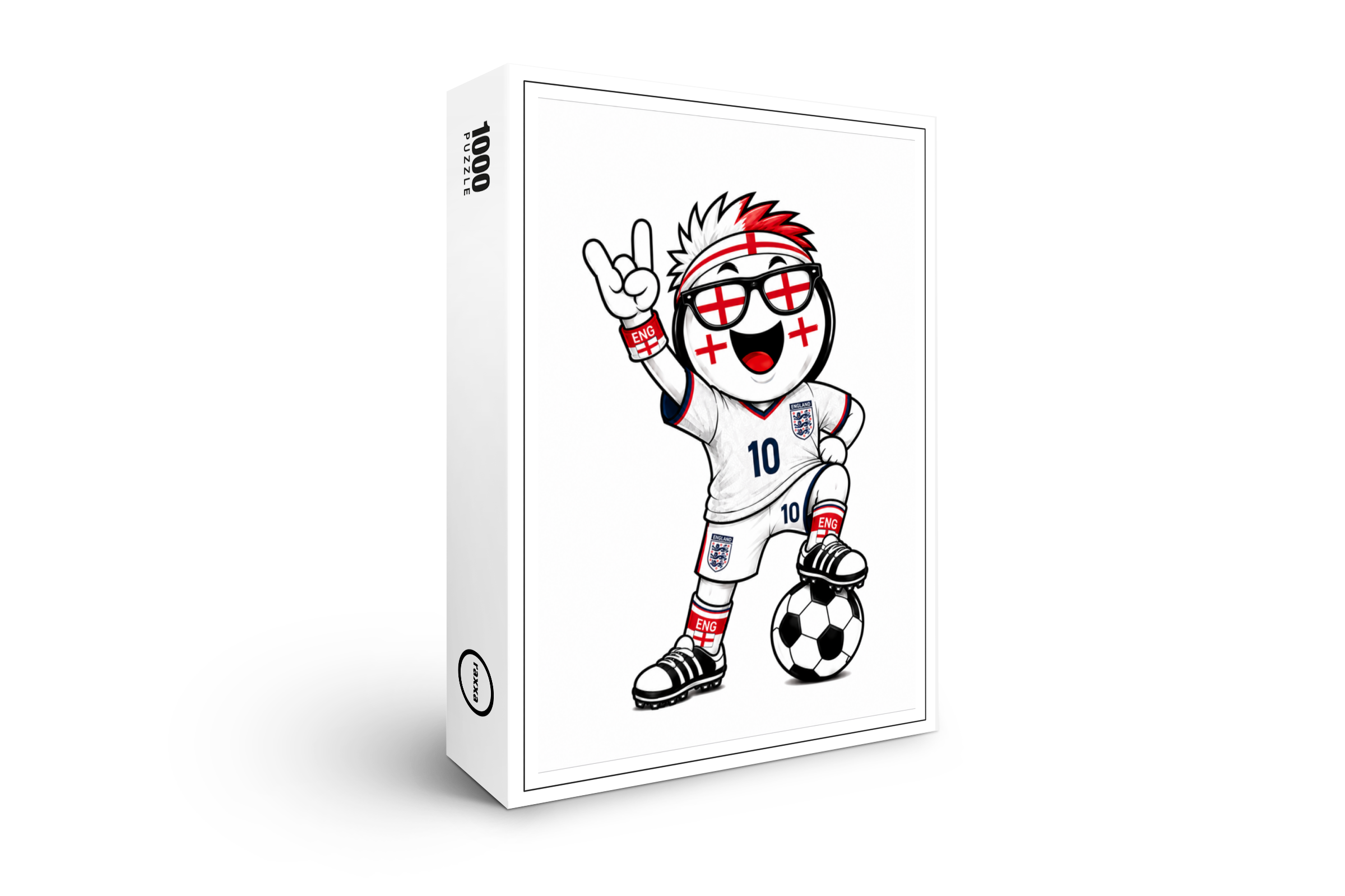 raxxa Premium-Puzzle: WM 2026 - England