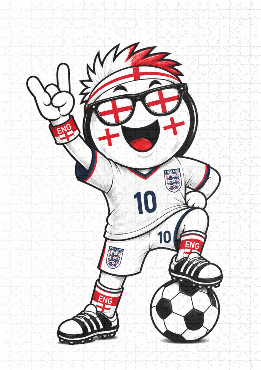 raxxa Premium-Puzzle: WM 2026 - England - Image 2