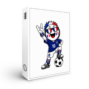 raxxa Premium-Puzzle: WM 2026 - Frankreich