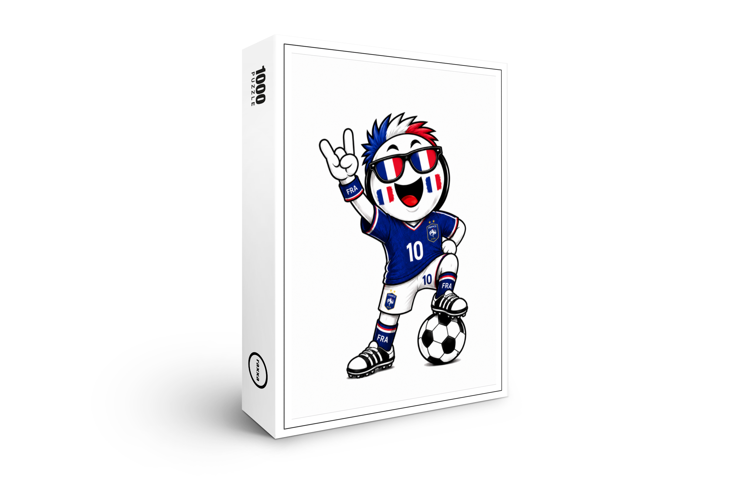 raxxa Premium-Puzzle: WM 2026 - Frankreich