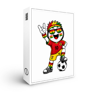 raxxa Premium-Puzzle: WM 2026 - Ghana