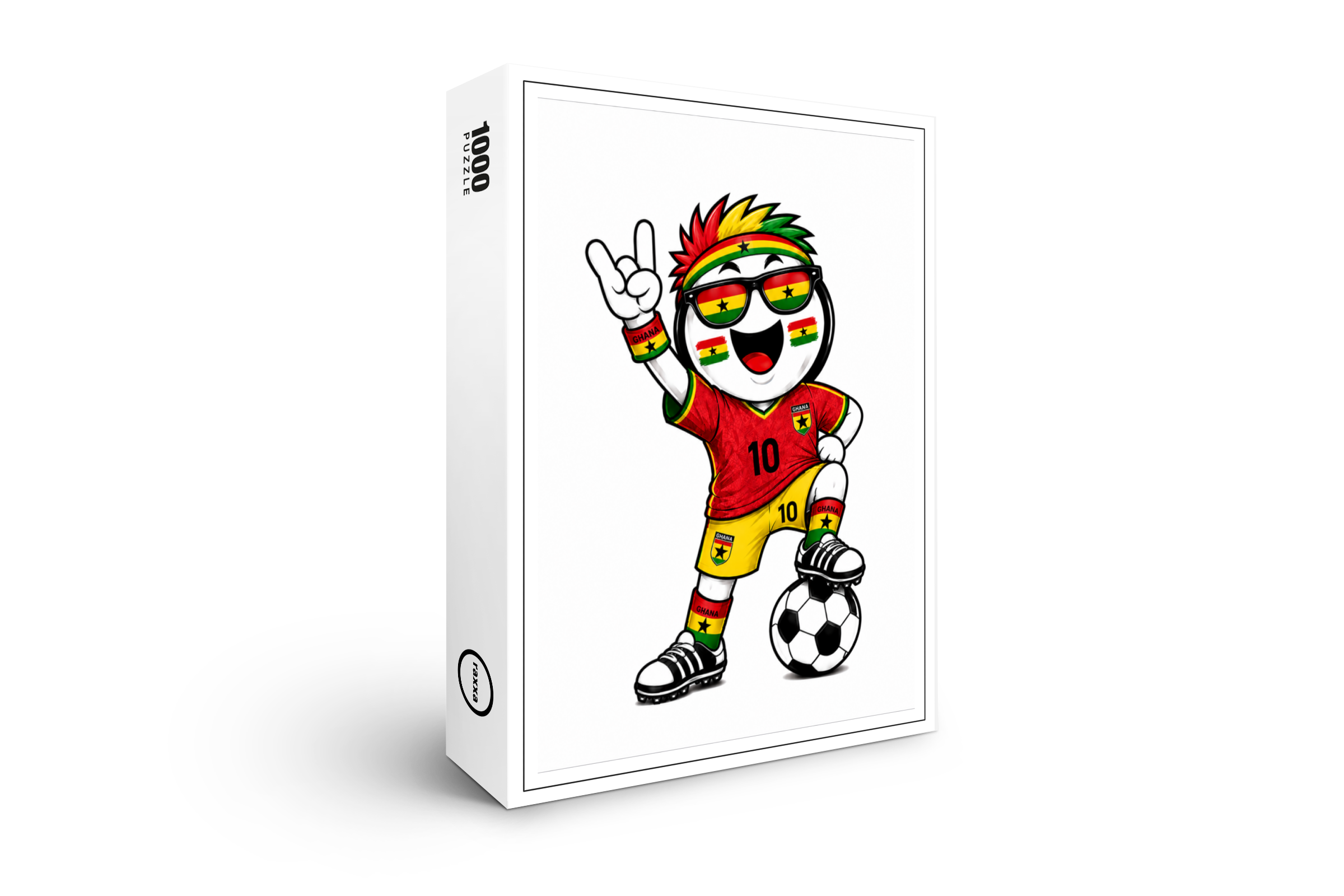 raxxa Premium-Puzzle: WM 2026 - Ghana