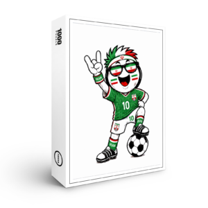 raxxa Premium-Puzzle: WM 2026 - Iran