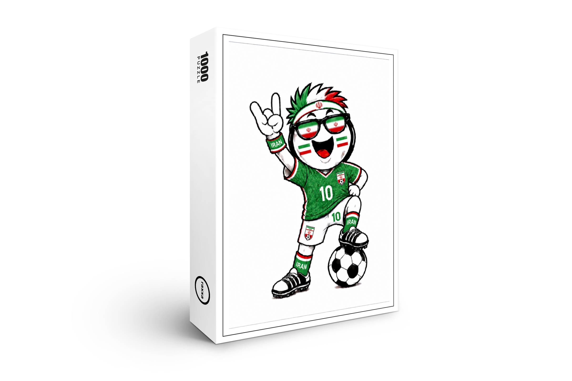 raxxa Premium-Puzzle: WM 2026 - Iran
