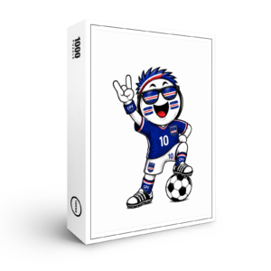 raxxa Premium-Puzzle: WM 2026 - Kapverdische Inseln