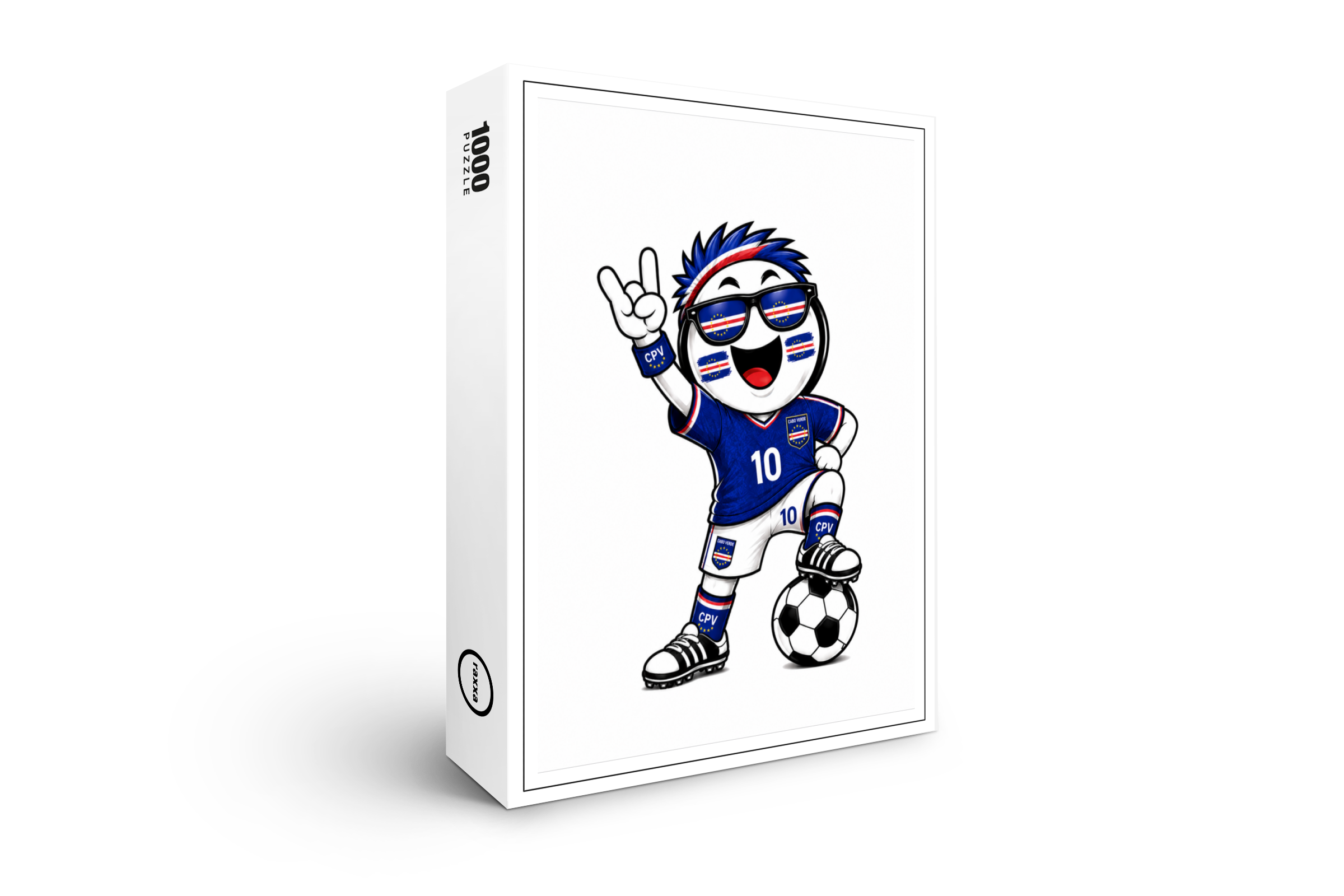 raxxa Premium-Puzzle: WM 2026 - Kapverdische Inseln