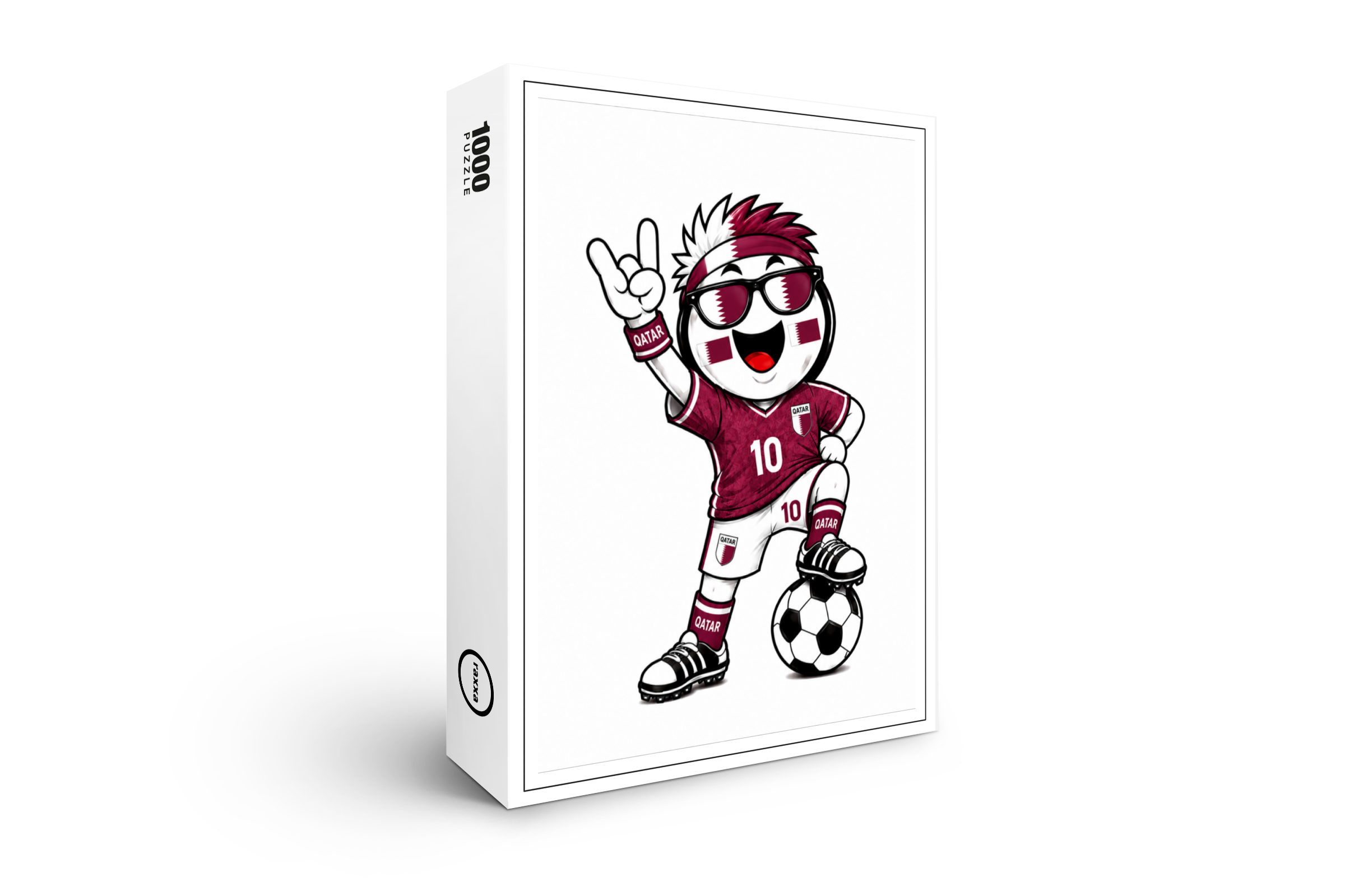 raxxa Premium-Puzzle: WM 2026 - Katar