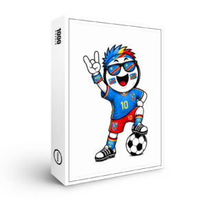 raxxa Premium-Puzzle: WM 2026 - DR Kongo