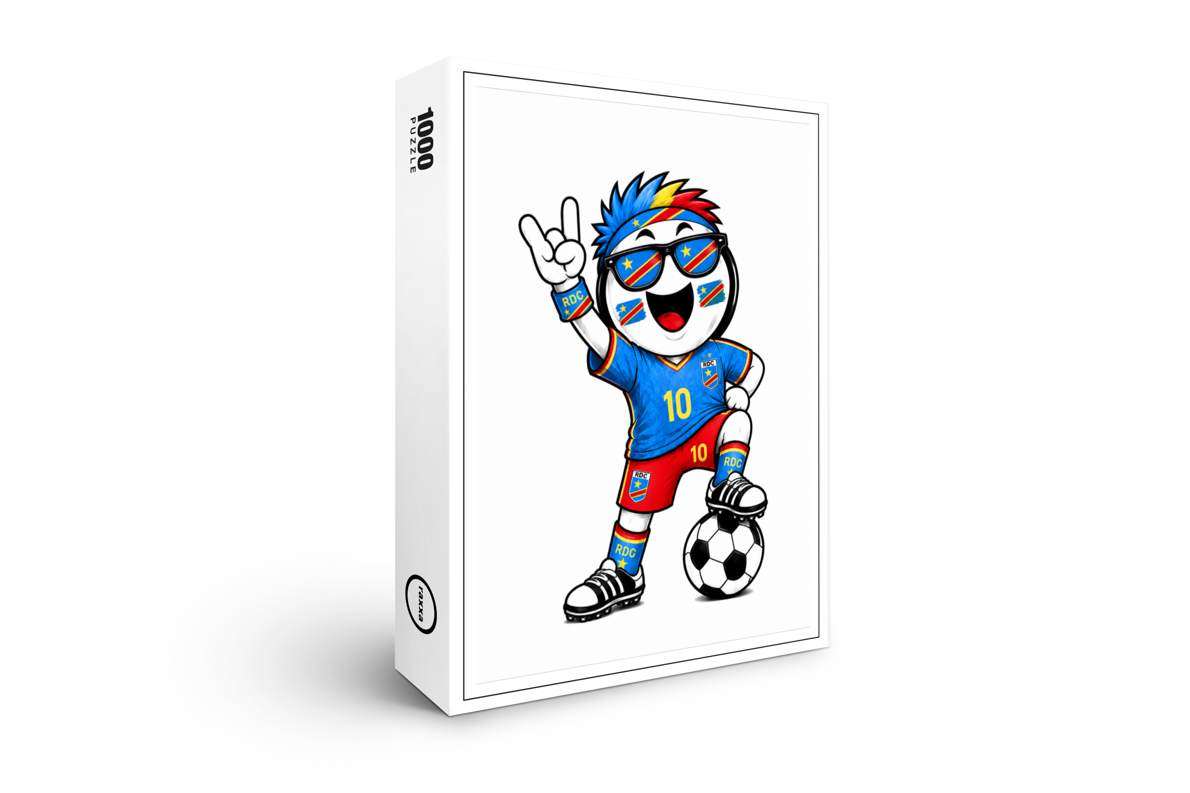 raxxa Premium-Puzzle: WM 2026 - DR Kongo