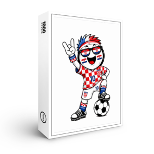 raxxa Premium-Puzzle: WM 2026 - Kroatien
