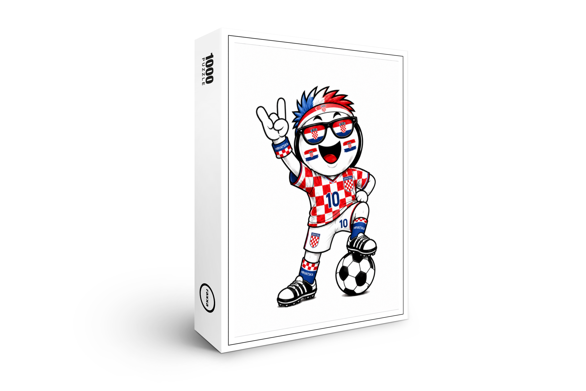 raxxa Premium-Puzzle: WM 2026 - Kroatien