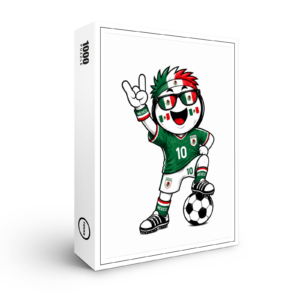 raxxa Premium-Puzzle: WM 2026 - Mexiko