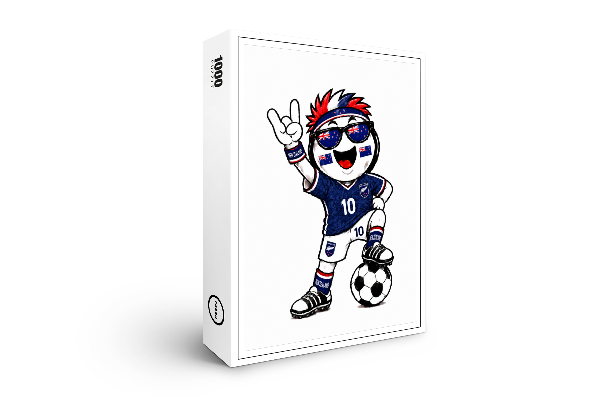 raxxa Premium-Puzzle: WM 2026 - Neuseeland