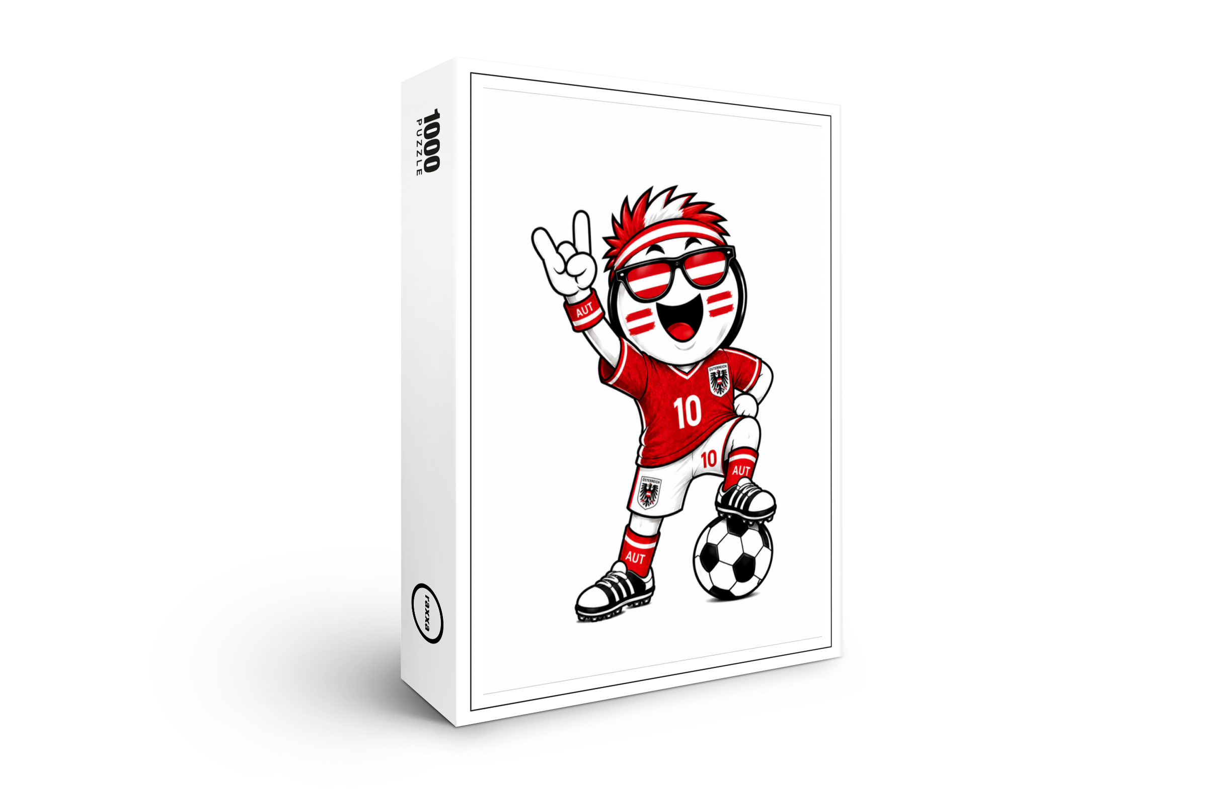 raxxa Premium-Puzzle: WM 2026 - Österreich