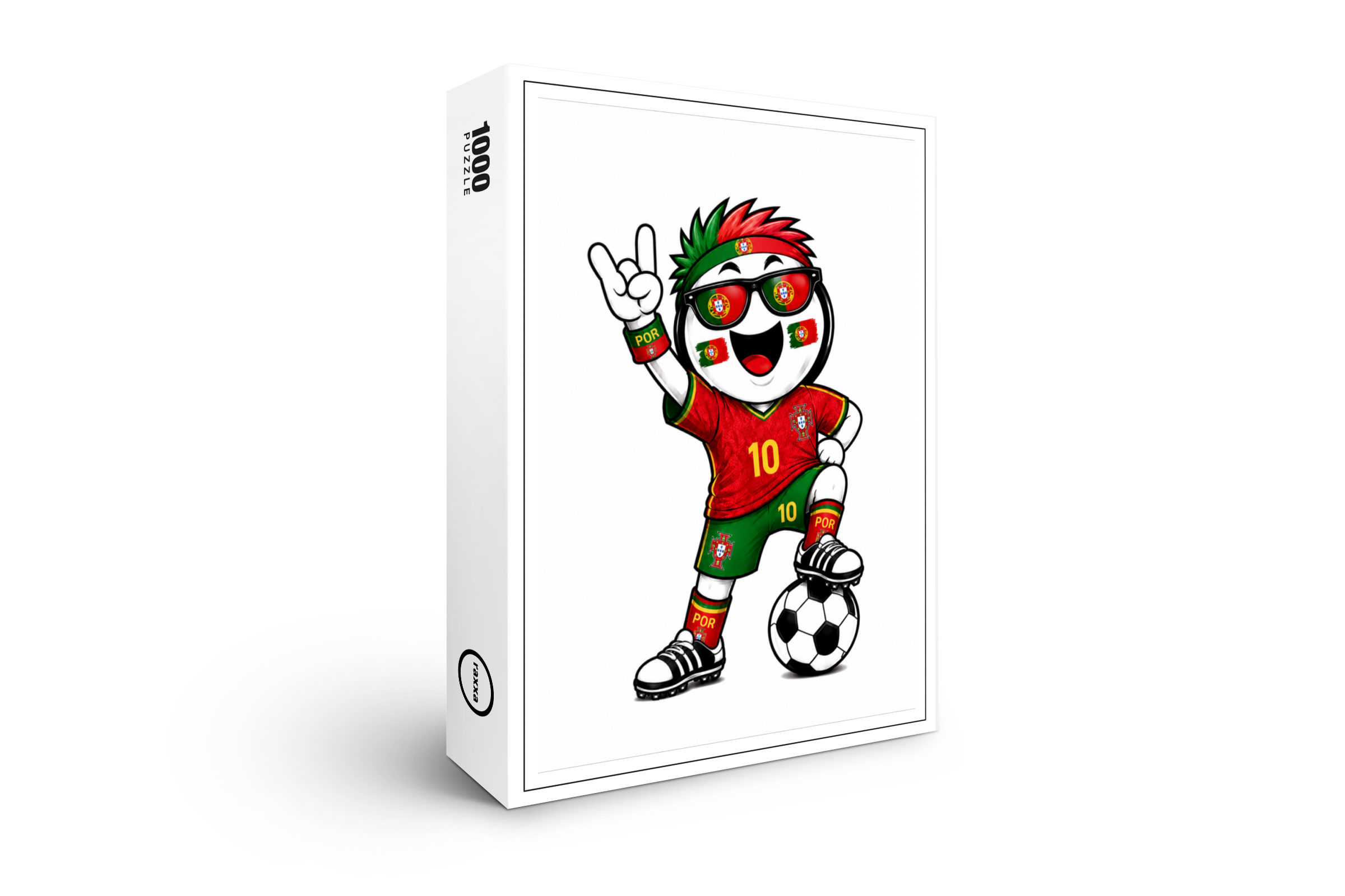 raxxa Premium-Puzzle: WM 2026 - Portugal