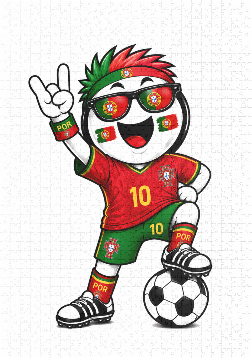 raxxa Premium-Puzzle: WM 2026 - Portugal - immagine 2