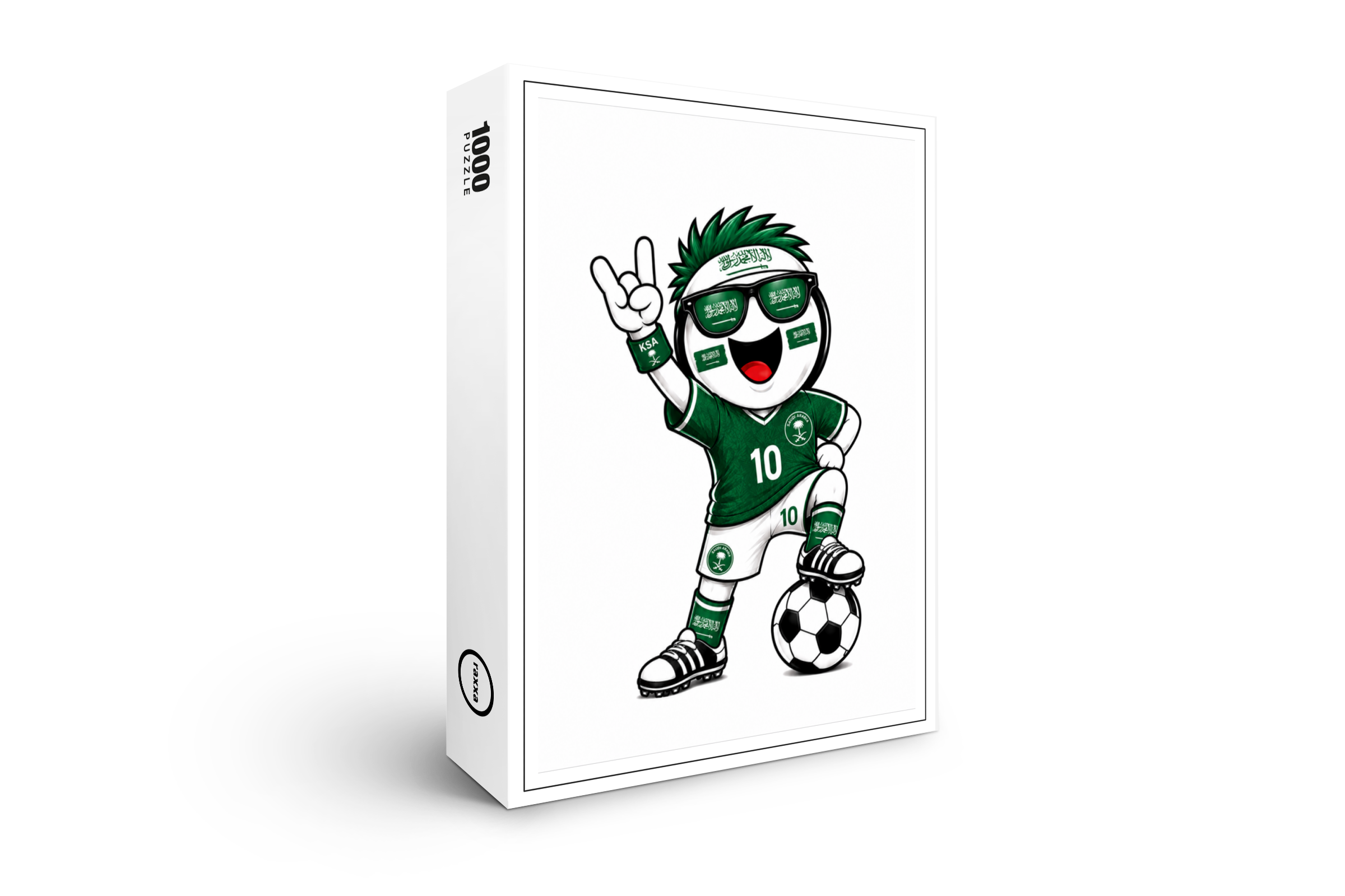 raxxa Premium-Puzzle: WM 2026 - Saudi-Arabien