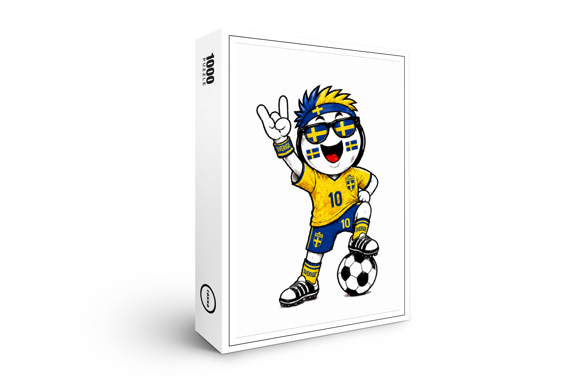 raxxa Premium-Puzzle: WM 2026 - Schweden