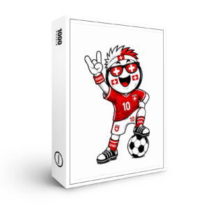 raxxa Premium-Puzzle: WM 2026 - Schweiz