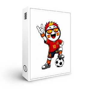 raxxa Premium-Puzzle: WM 2026 - Spanien