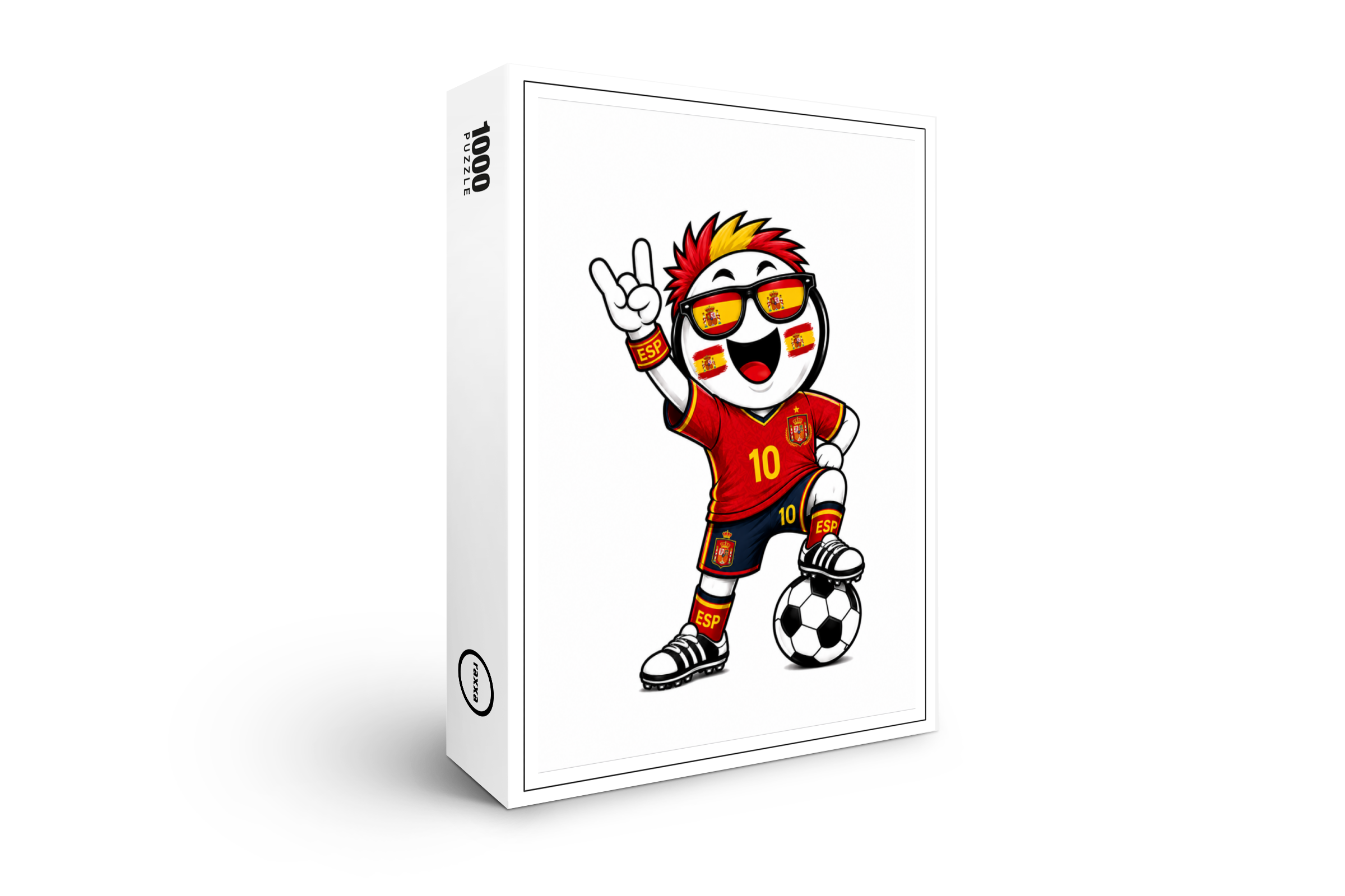 raxxa Premium-Puzzle: WM 2026 - Spanien