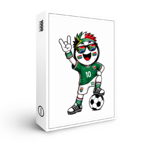 raxxa Premium-Puzzle: WM 2026 - Südafrika
