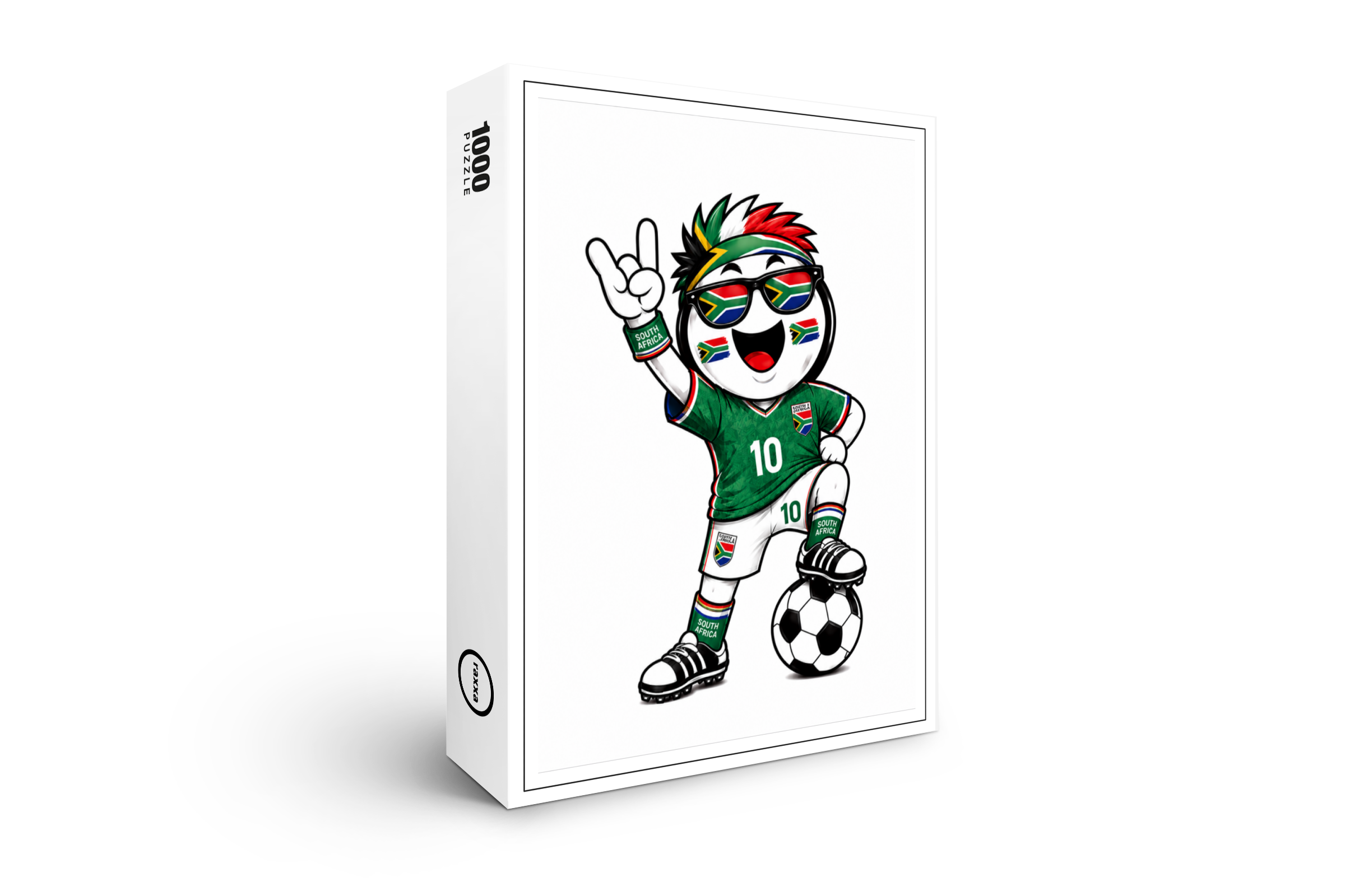 raxxa Premium-Puzzle: WM 2026 - Südafrika