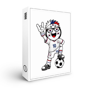 raxxa Premium-Puzzle: WM 2026 - Südkorea