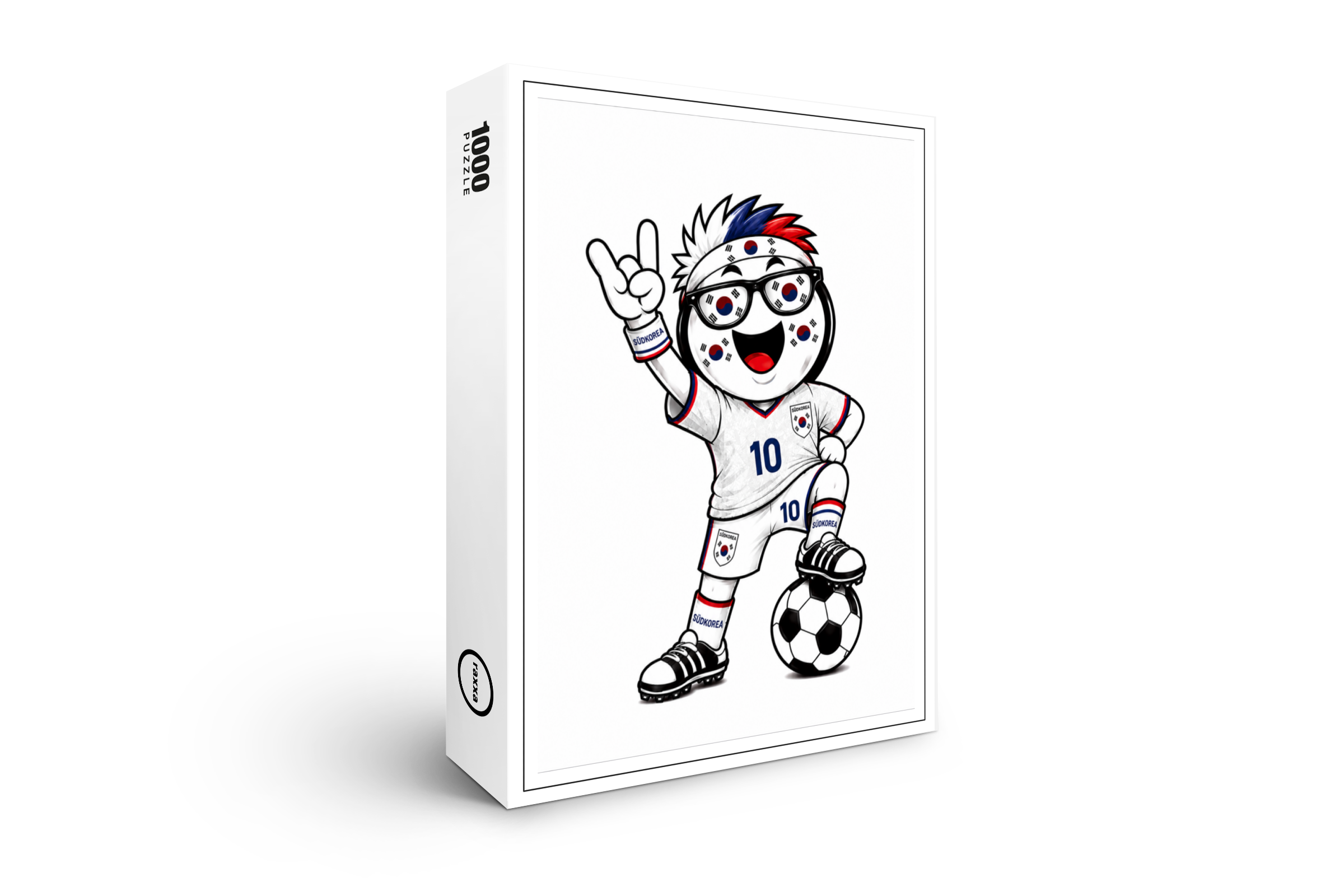 raxxa Premium-Puzzle: WM 2026 - Südkorea