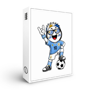raxxa Premium-Puzzle: WM 2026 - Uruguay