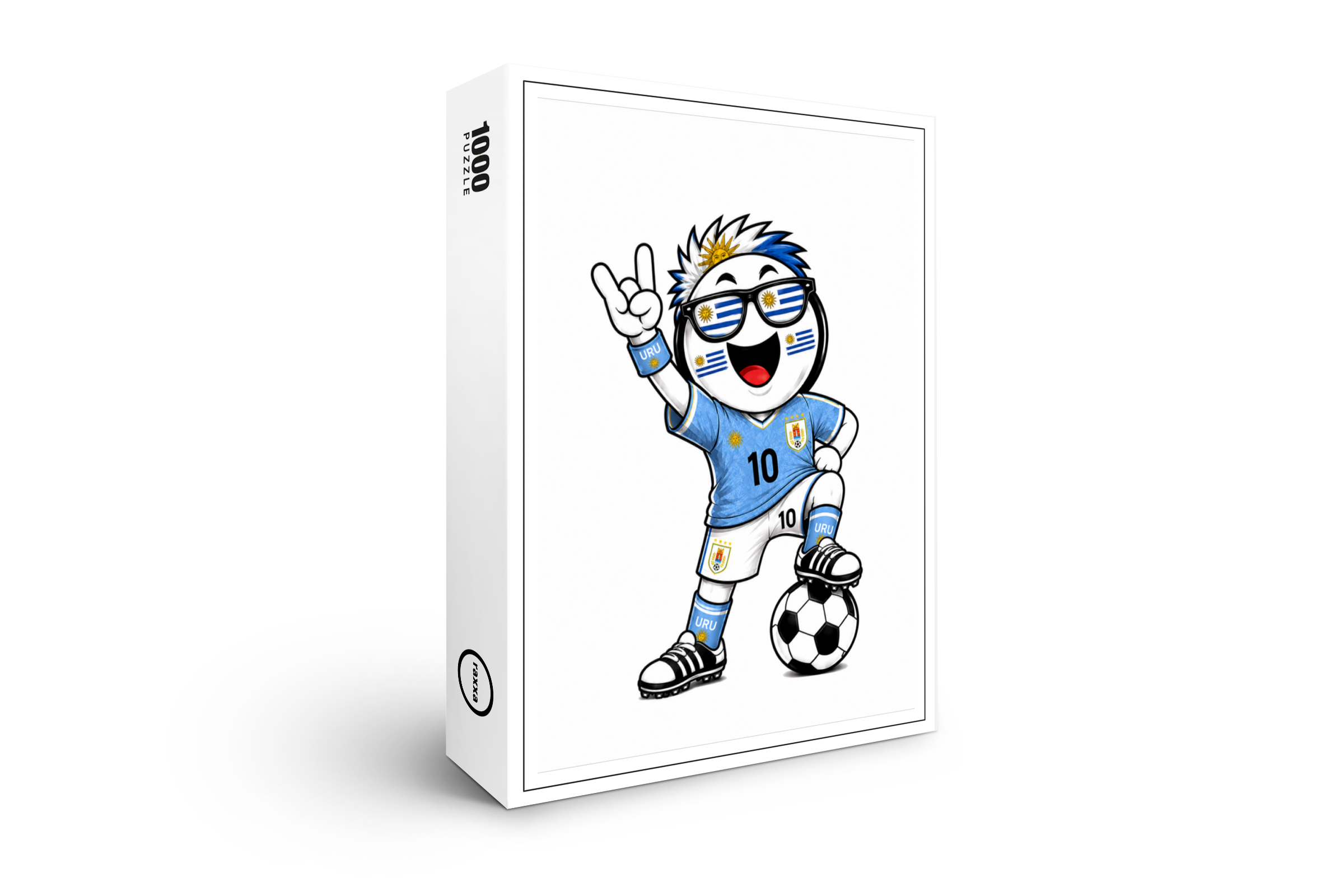 raxxa Premium-Puzzle: WM 2026 - Uruguay