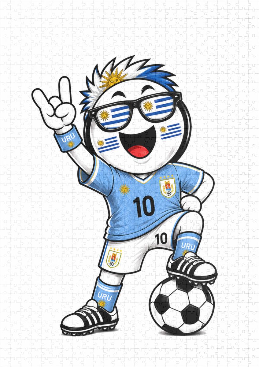 raxxa Premium-Puzzle: WM 2026 - Uruguay - Imagen 2
