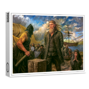 raxxa Premium-Puzzle: Klaus Störtebeker Pirate Portrait